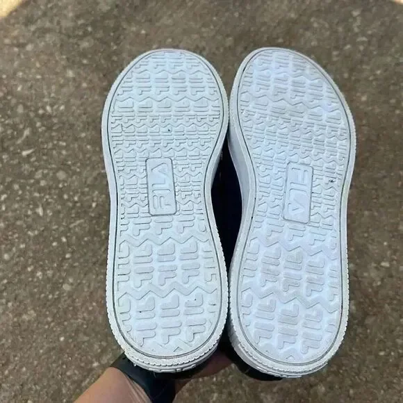 Fila Unlock Court Black Synthetic Lifestyle Sneakers Shoes Men’s Size 11 - Picture 7 of 10